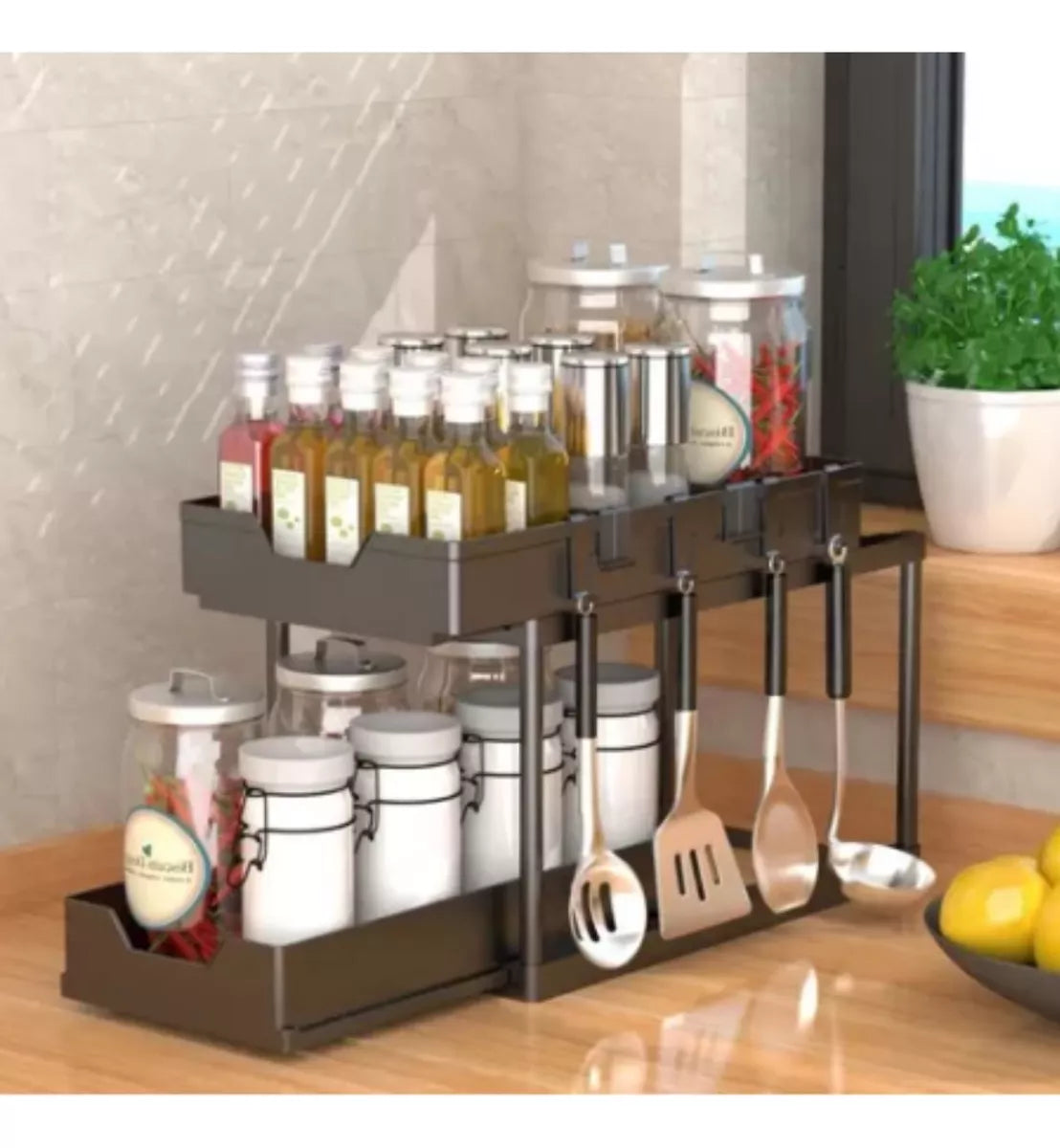 Organizador Multiusos 2 Niveles liso