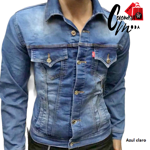 Chaqueta jeans licrada tipo Levis