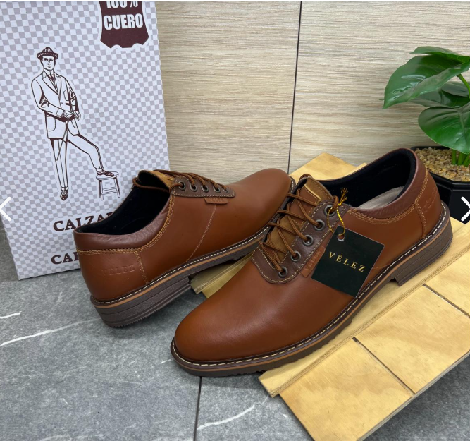 ZAPATO CASUAL VLZ - CUERO GENUINO