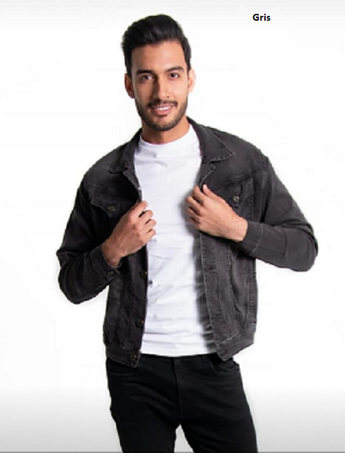 Chaqueta jeans licrada tipo Levis